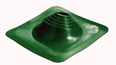 Манжета кровельная ПРОФИ №1 75-200 мм силикон (зеленый)