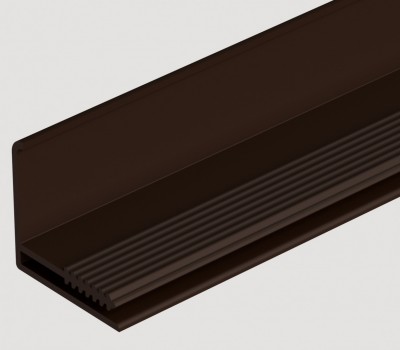 Фасадный L-профиль 30 мм (Stein, Fels, Stern, Klinker, Slate) - Шоколадный