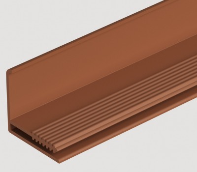 Фасадный L-профиль 30 мм (Stein, Fels, Stern, Klinker, Slate) - Шоколадный