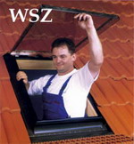 Окно-люк для выхода на крышу WSZ